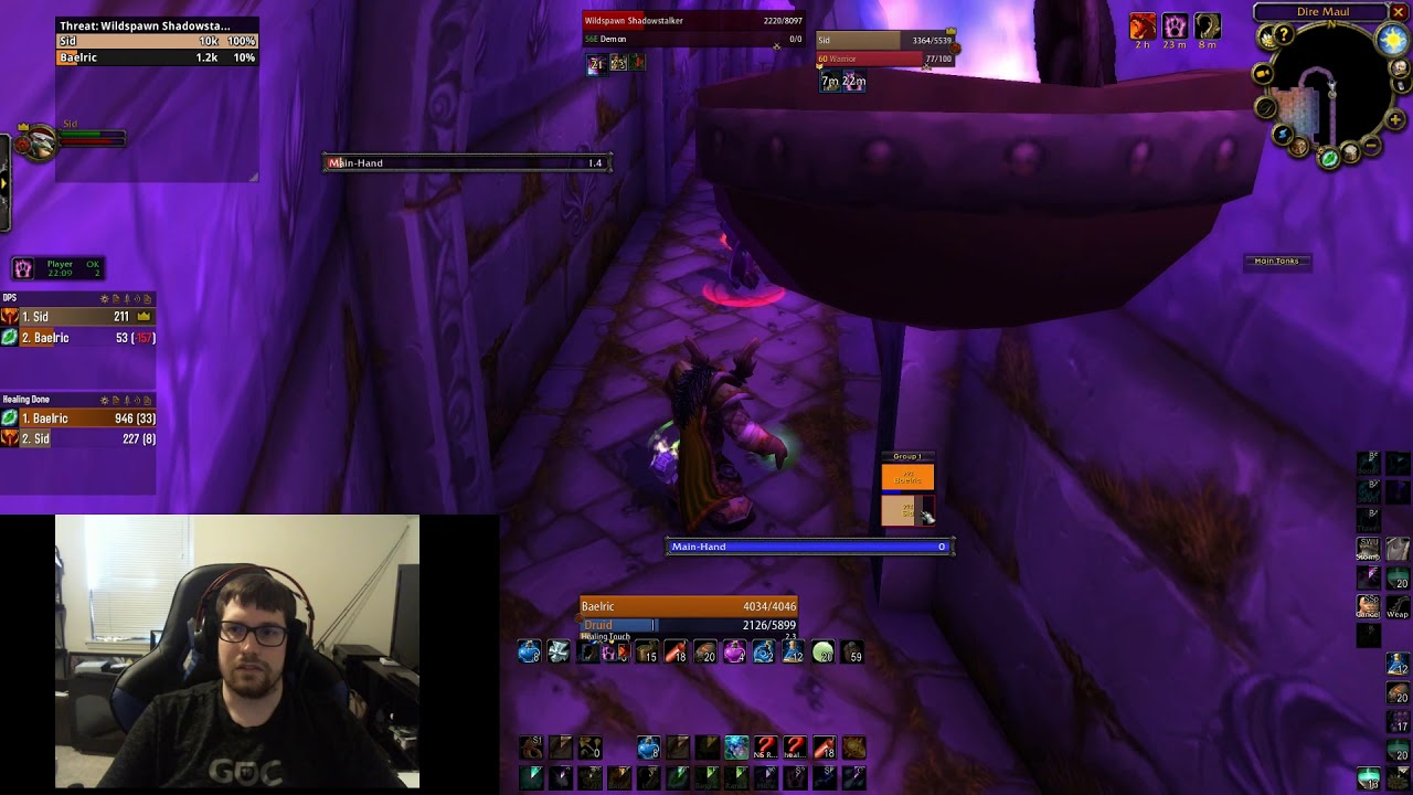 Dire Maul East Duo Jump Runs