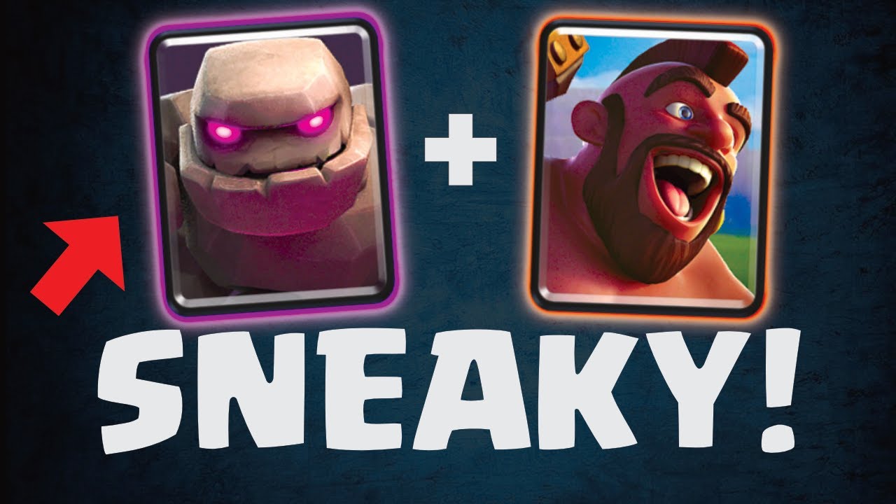 НИКТО не ожидает коварного Голема в кармане! — ​​Clash Royale