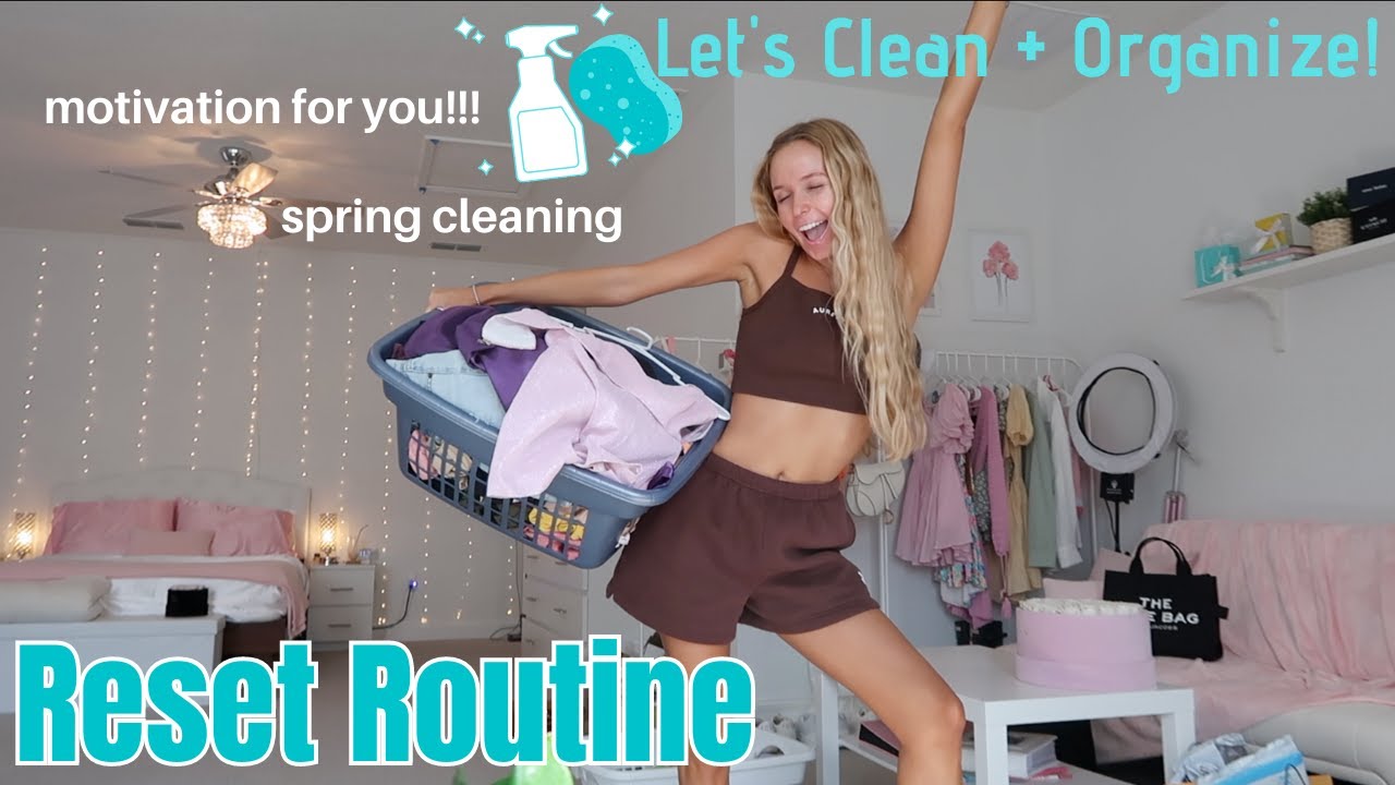 Sunday Reset Routine 2022 | Spring Cleaning | Grace Taylor
