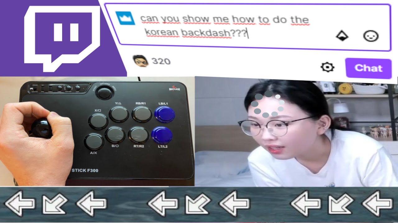 [TEKKEN 7] Asking Twitch Streamers to KOREAN BACKDASH