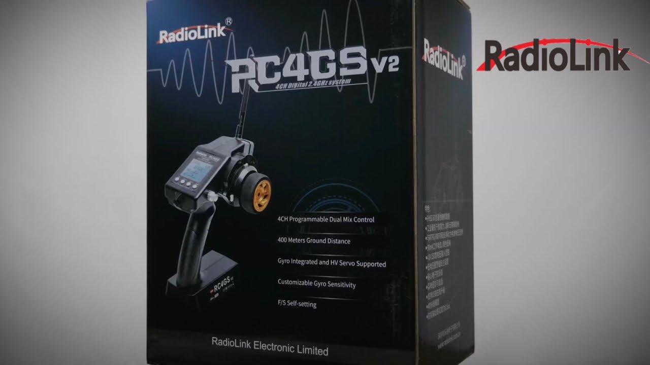 Radiolink RC4GS v2 unboxing and setup.