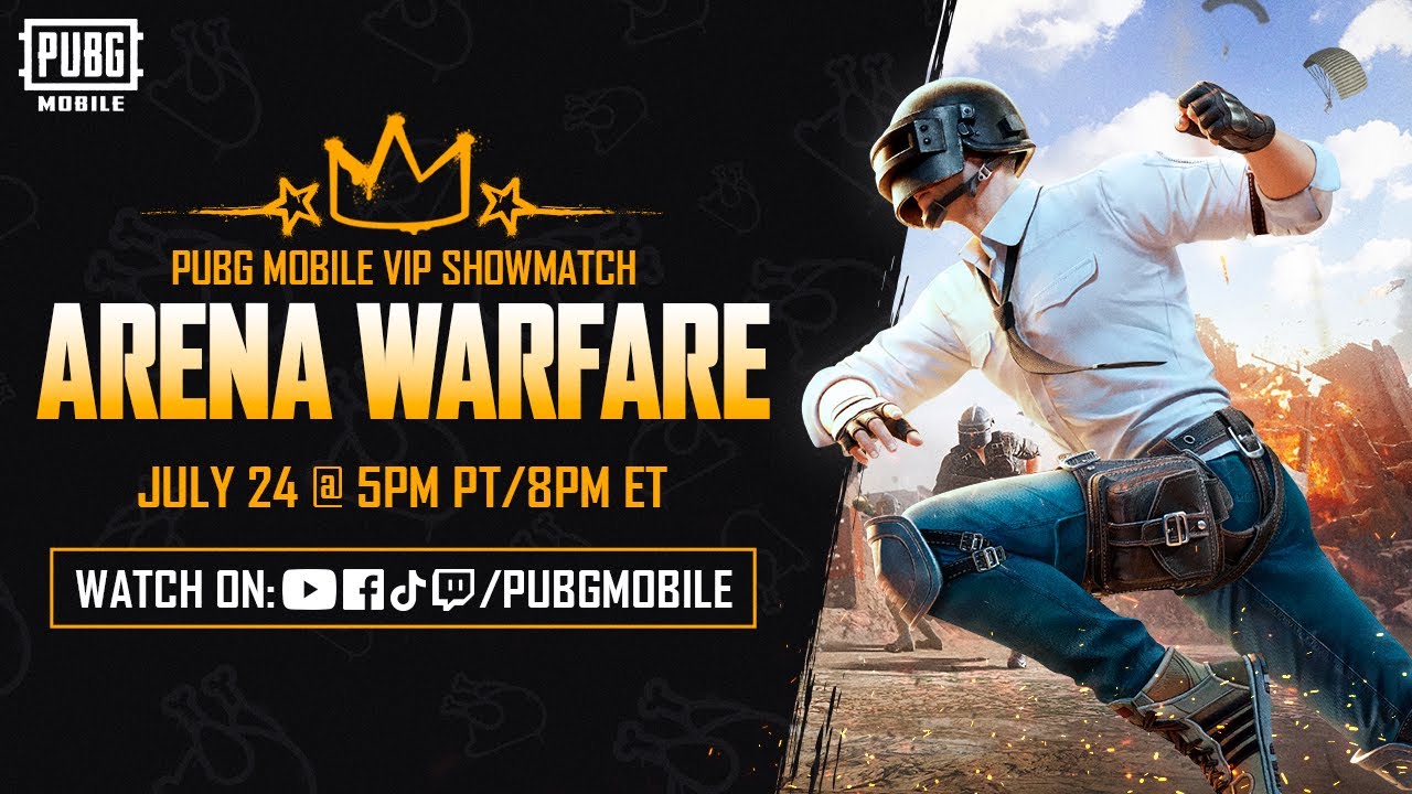 $4,000 PUBG MOBILE VIP Showmatch: Arena Warfare