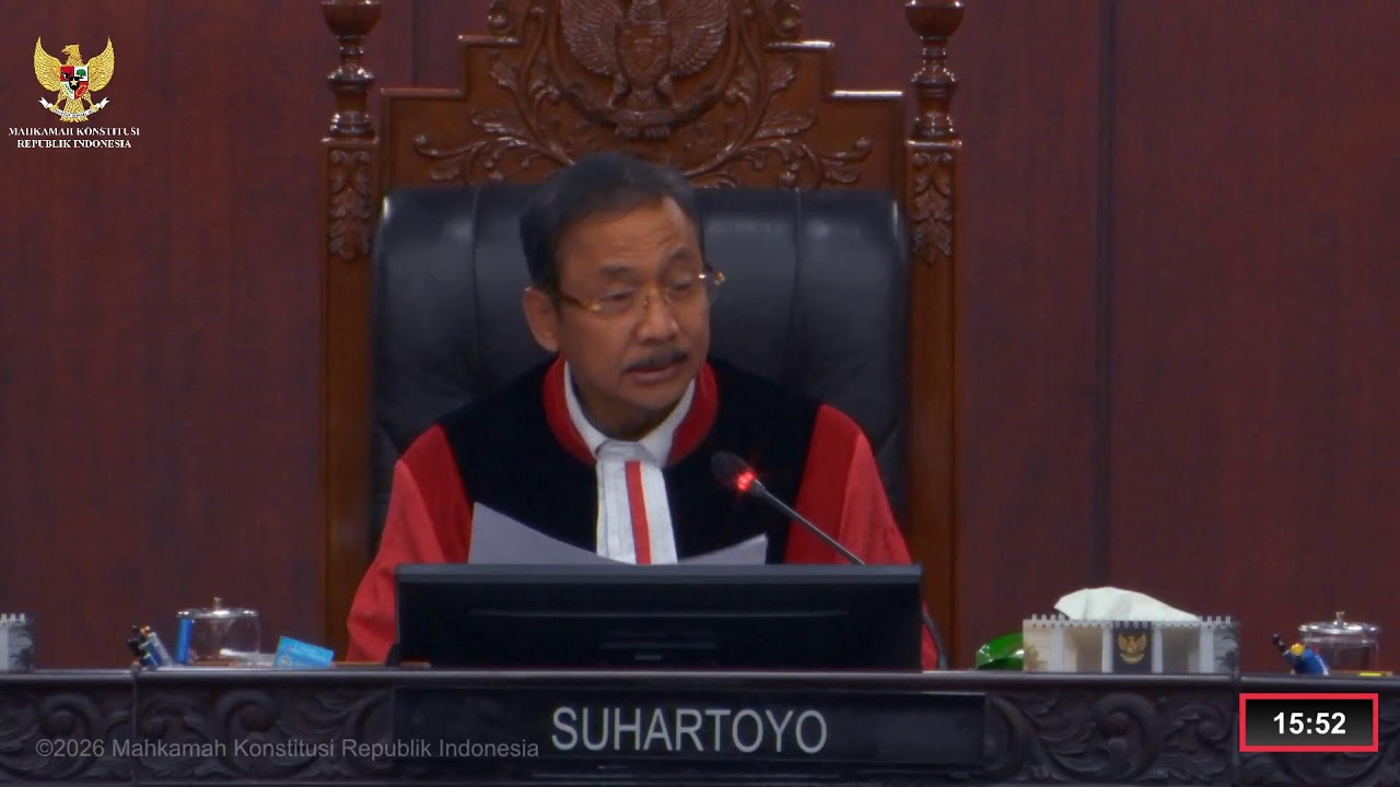 Sidang Perkara Nomor 211/PUU-XXIII/2025. Rabu, 11 Februari 2026.