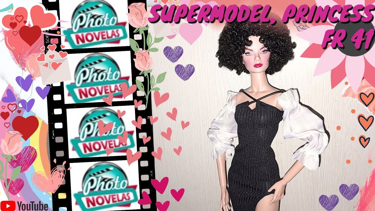 ⭐️ FR 41 XianXian Princess Doll, a rostinho GALA de black power e pele clarinha [Unbox e Review]