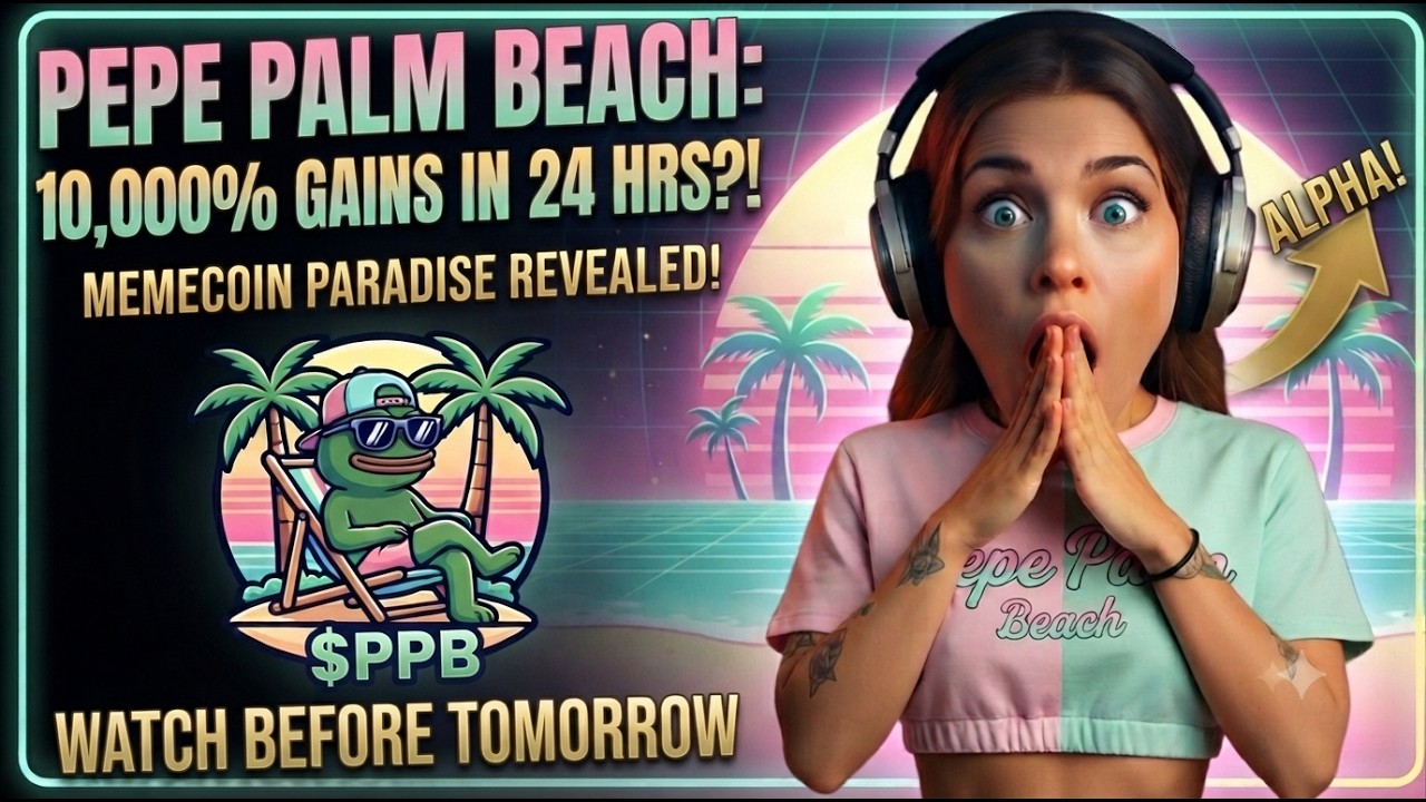 Why Pepe Palm Beach ($PPB) is Exploding: The Truth About This Memecoin!