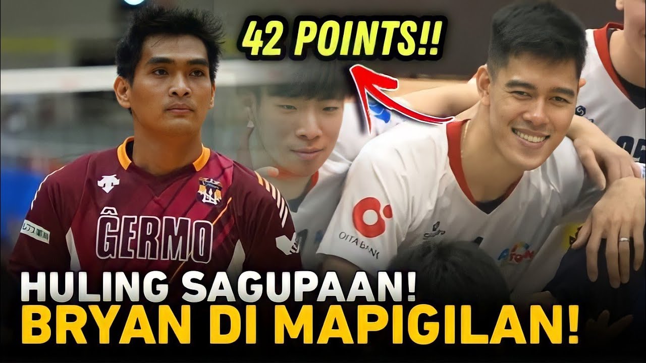 42 Points ni Bryan Bagunas bilang OPPOSITE BIDA sa Japan!PANALO kontra VC Nagano!