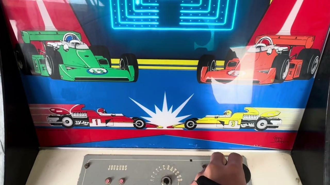 1979 Exidy Crash Racing Video Game Arcade