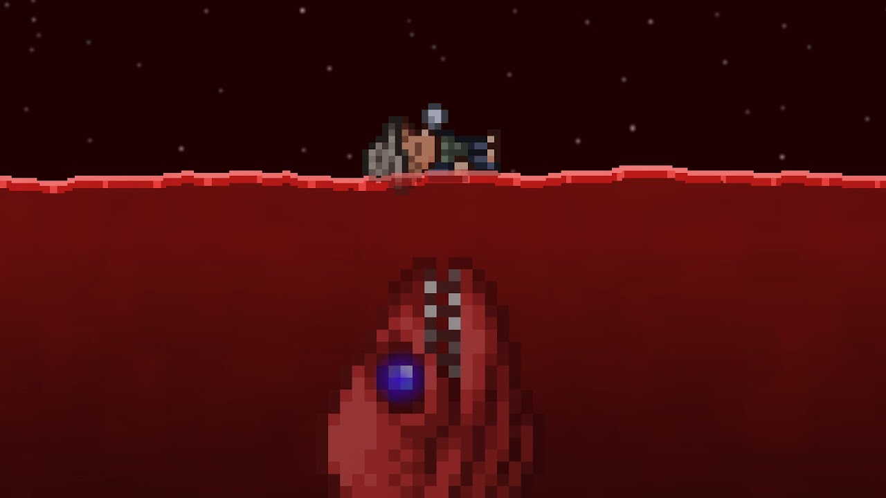 How to beat Terraria 1.4.4's Blood Eel on the HARDEST difficulty!