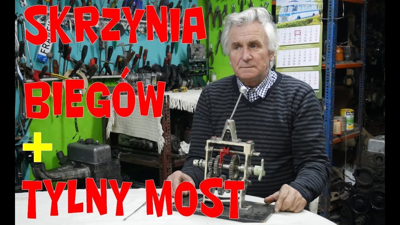 SKRZYNIA BIEGÓW i TYLNY MOST - jak działa?