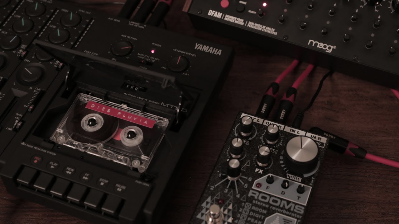 MOOG DFAM / DEATH BY AUDIO ROOMS / YAMAHA MT50