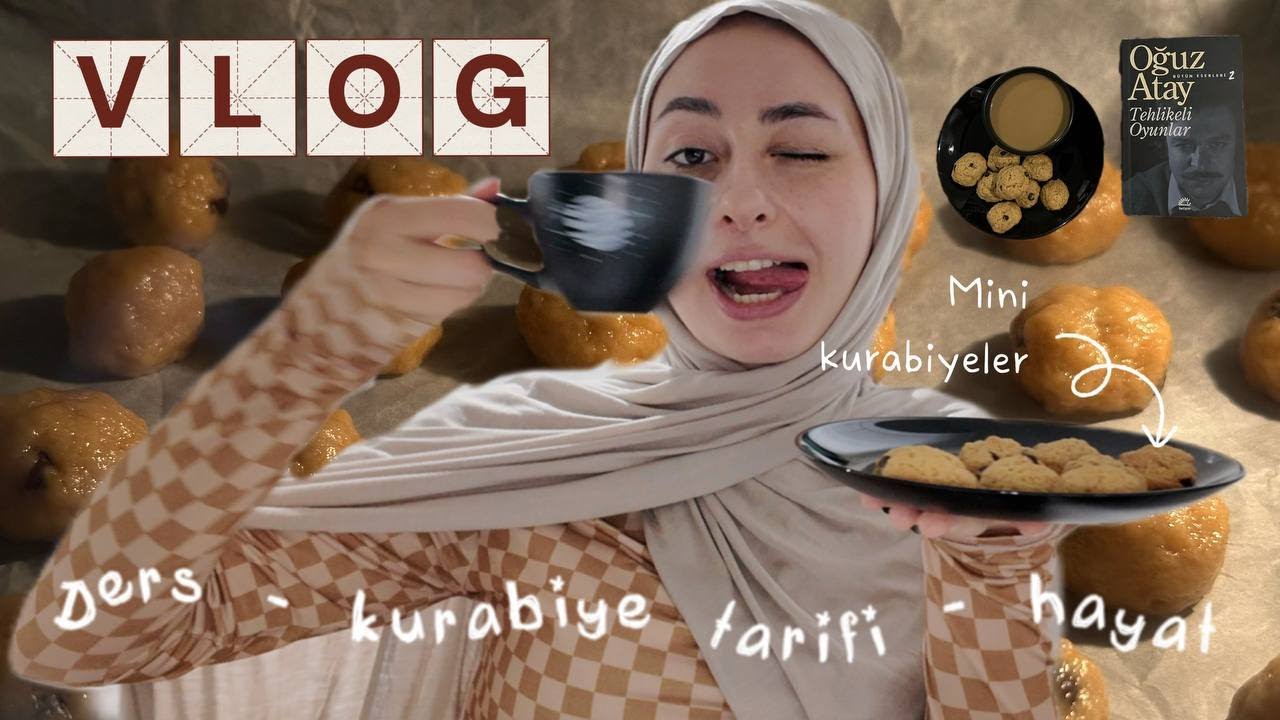DAILY VLOG| Hayatımız Neden İlerlemiyor? Kurabiye yaparak hayatı sorguluyoruz