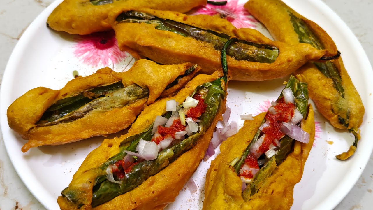 Mirchi Bajji Receipe| మిర్చి బజ్జి స్ట్రీట్ స్టైల్ టేస్టీ ఈవినింగ్ స్నాక్ 