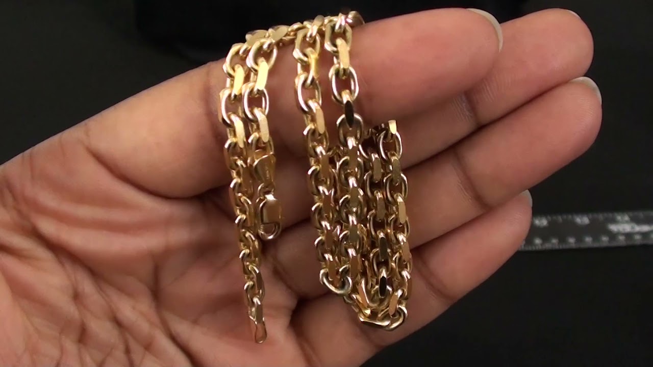 REVIEW of JACOJE HEAVY LINK 4MM 14k 18