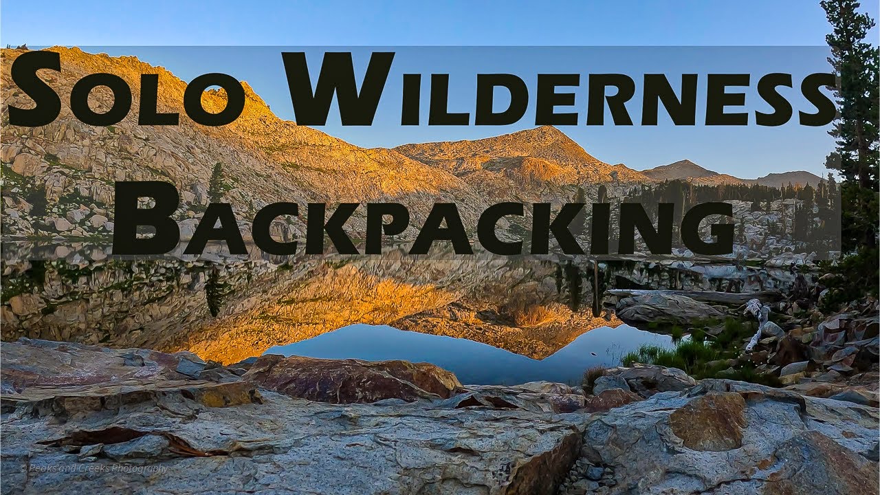 SOLO wilderness backpacking to a DESERTED alpine lake and catching NATIVE trout!