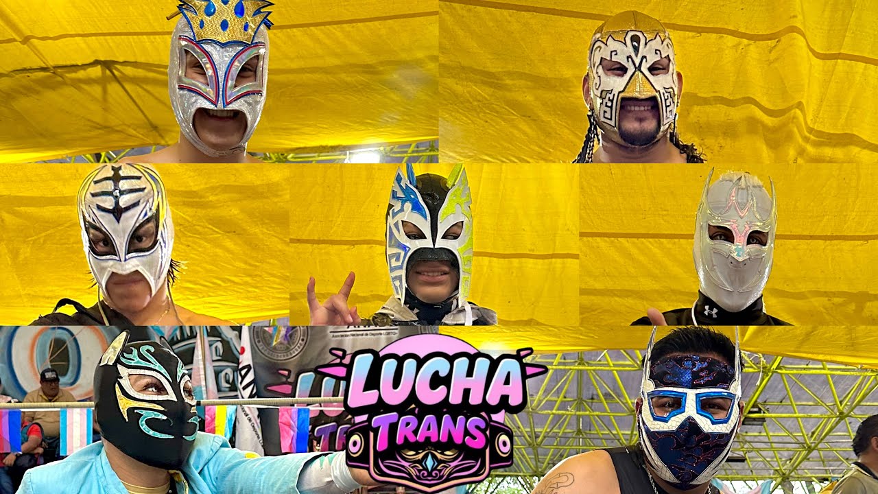 Nuevos Valores Lucha Trans ESTRELLA DEL RING, MAYINGFLY, TENTACI&Oacute;N FELINA, AHIJADITO DEL DIABL0, 