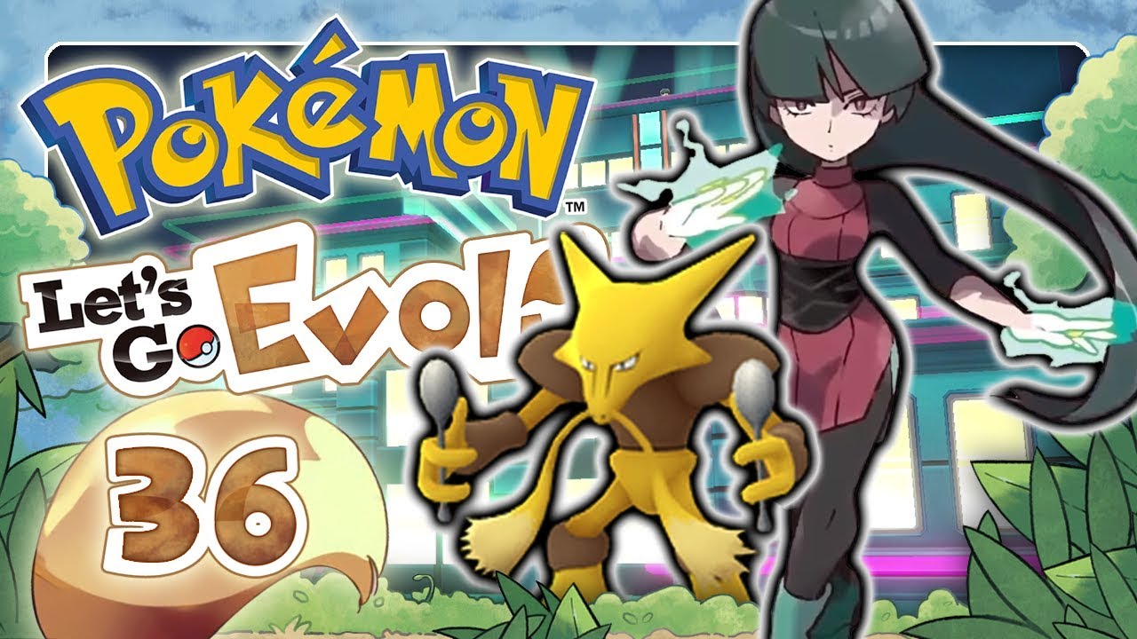 POKÉMON LET'S GO EVOLI 🌏 #36: Sabrina - Meisterin der Psycho-Pokémon
