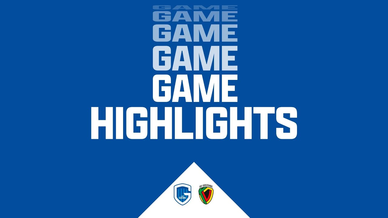 ⚽️27 - KRC Genk- KV Oostende: 3-0 Game Highlights (25/02/2023)