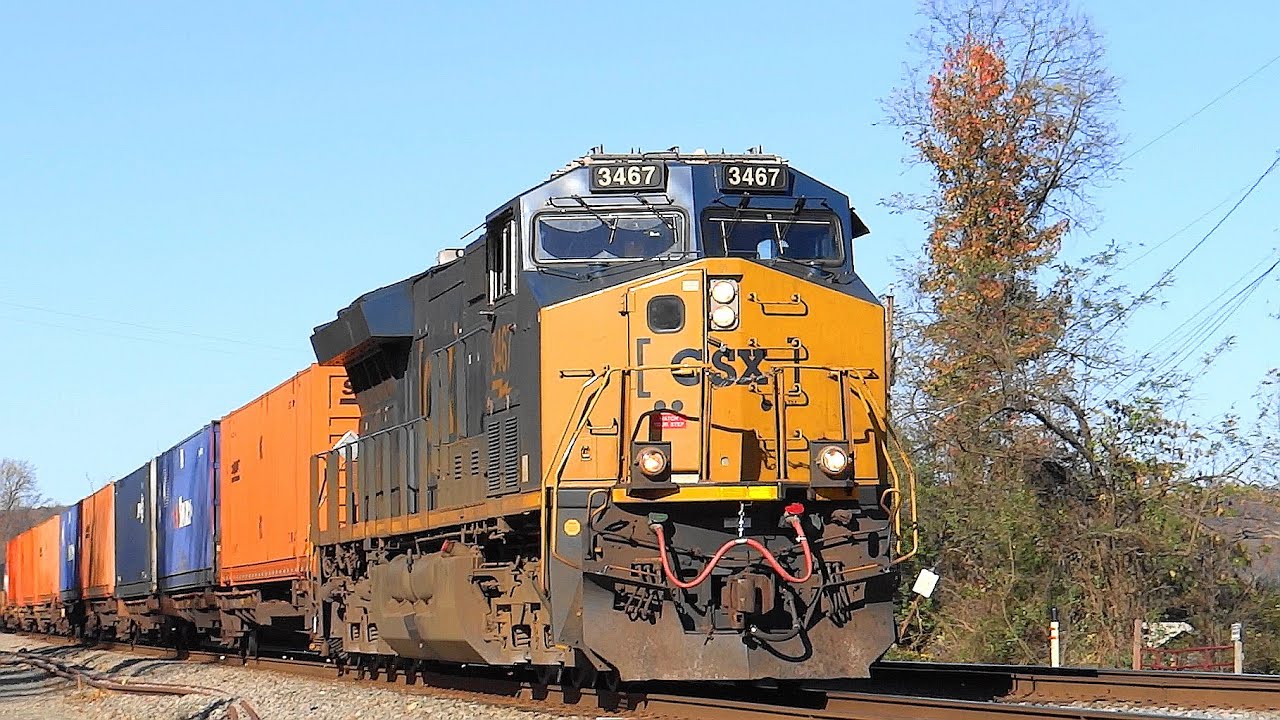 Some Amtrak & CSX Trains & Other Scenes @ Cherry Hill Road