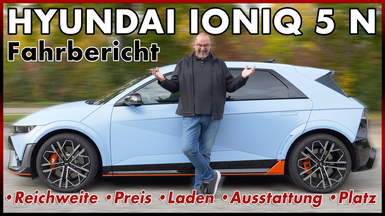 Hyundai Ioniq 5 N - Was kann der 650 PS Elektro Sportwagen und was nicht? | Test Review Deutsch 2025
