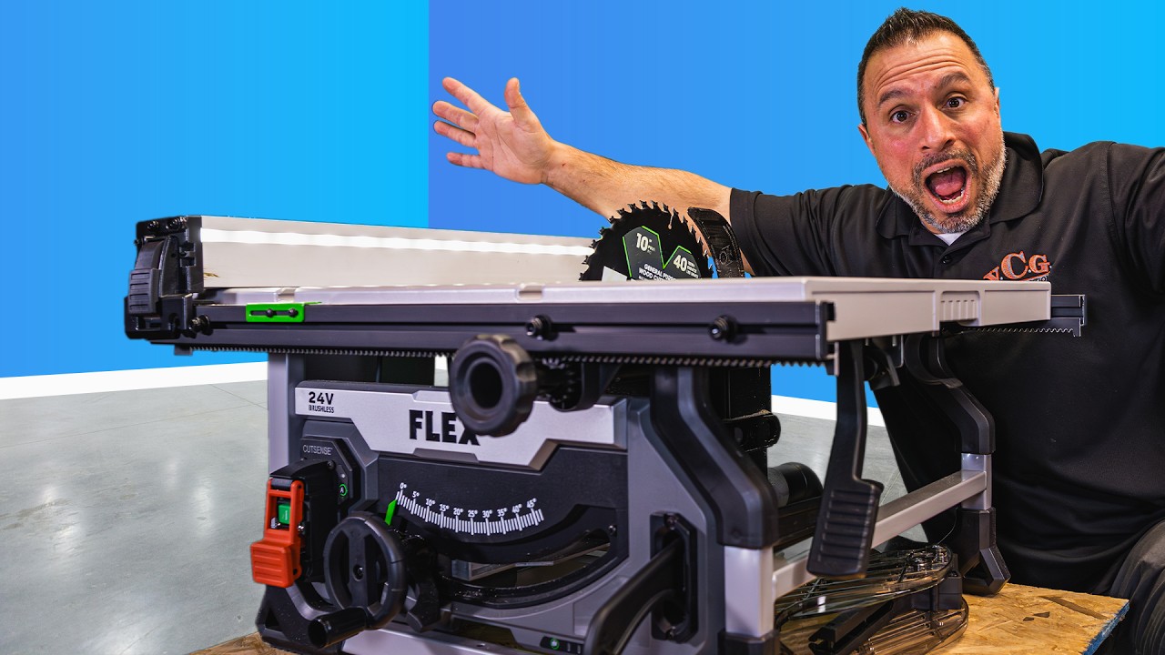 Flex 10 inch Table Saw - Unboxing, Setup & Review Reveals Features Other Saws Missed!