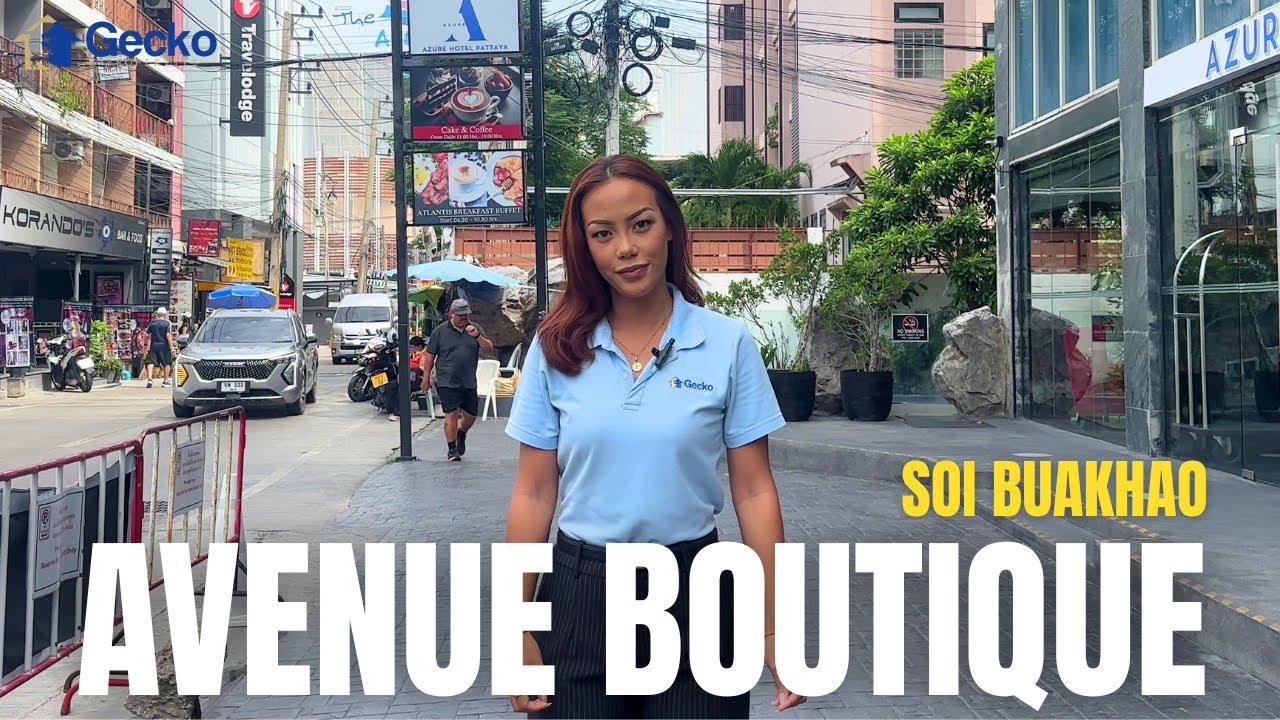 Avenue Boutique Condominium In Soi Buakhao Central Pattaya Starting 2.423m THB