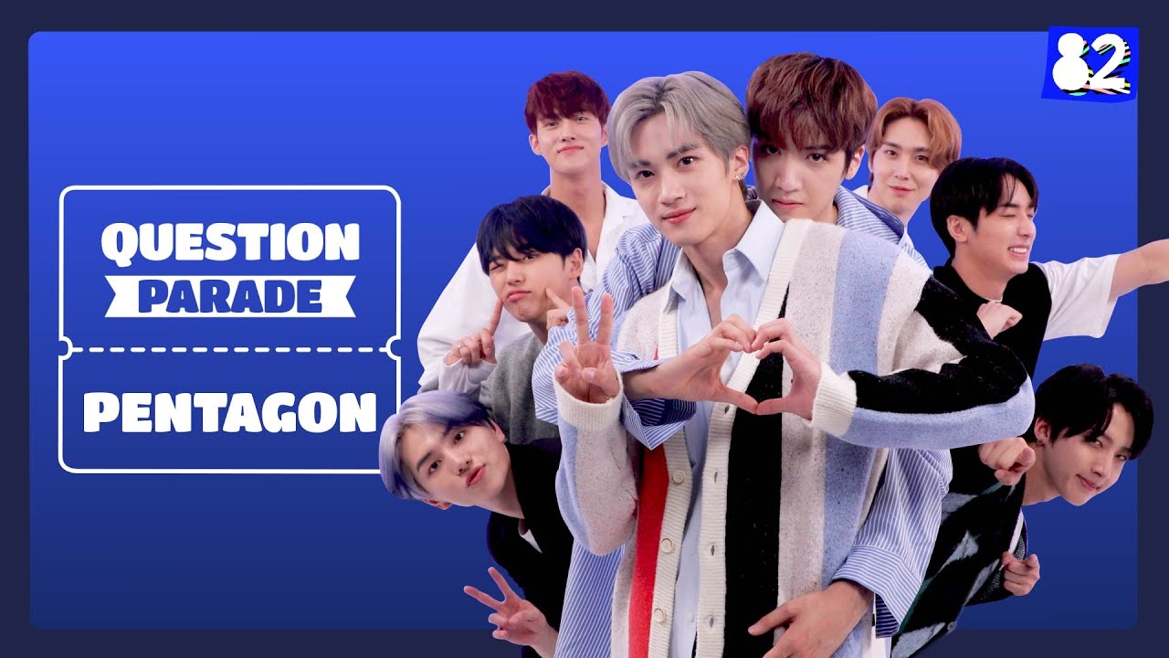 (CC) PENTAGON ведут себя как безумные соседские мальчишки | Daisy | Question Parade w/ PENTAGON