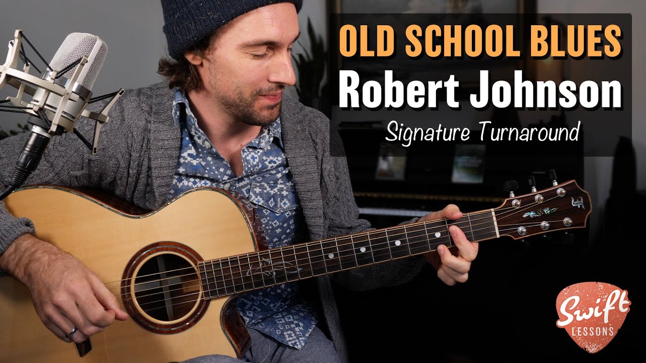 Robert Johnson's Signature Turnaround | Old School Blues Guitar Intro