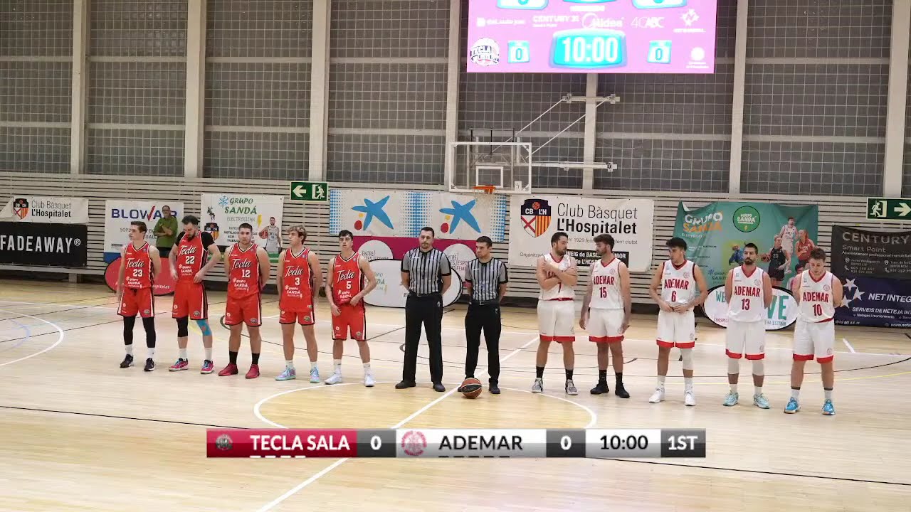 Sandá Electroclima BC Tecla Sala - Maristes Ademar. 10ª  Super Copa Catalana Masculina