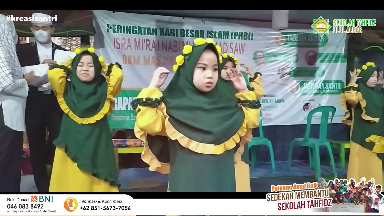 Penampilan Hafalan Surat An'nas Dengan Metode Gerakan - Kreasi Santriyah