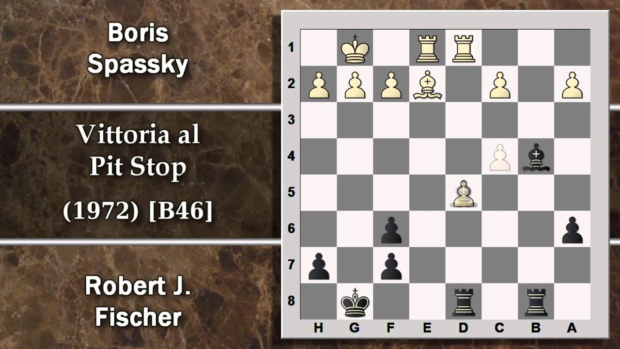 Partite Commentate di Scacchi 78 - Spassky vs Fischer - Vittoria al Pit Stop - 1972 [B46]