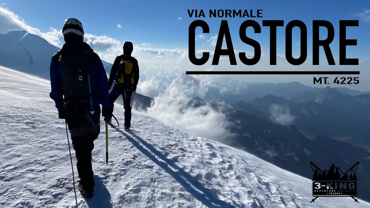 VIA NORMALE DEL CASTORE DAL RIFUGIO QUINTINO SELLA - 4225 mt