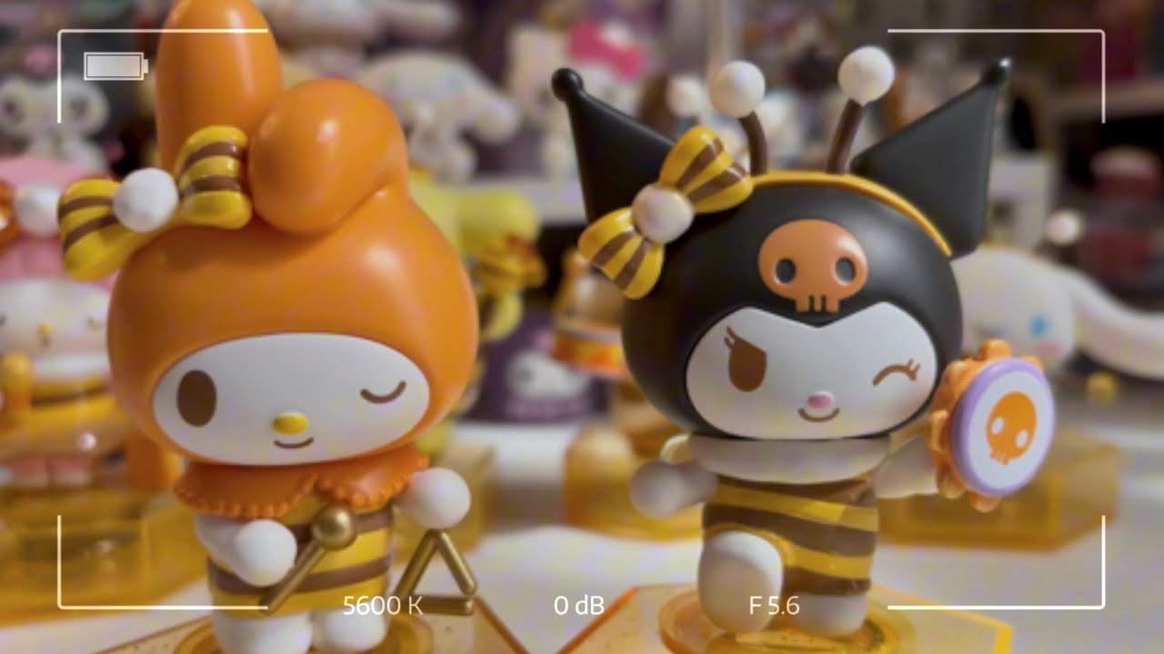 ✨🍯🐝 SANRIO LITTLE BEE CONCERT BLINDBOX (full set) | unbox with me 🧡✨ #sanrio