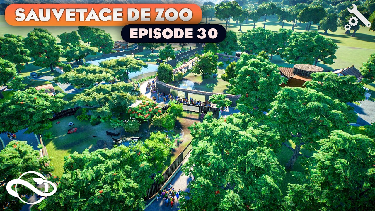 Être débutant mais faire des Beaux enclos | ÉP. 30 | SAUVETAGE DE PARC | PLANET ZOO