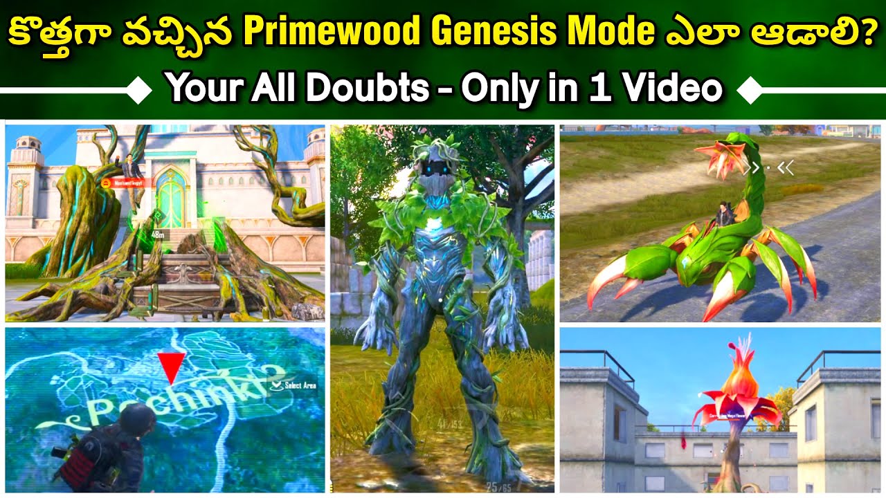 🤔 కొత్తగా వచ్చిన Event Mode ఎలా ఆడాలి? || BGMI Primewood Genesis Mode Explained in Telugu | తెలుగులో