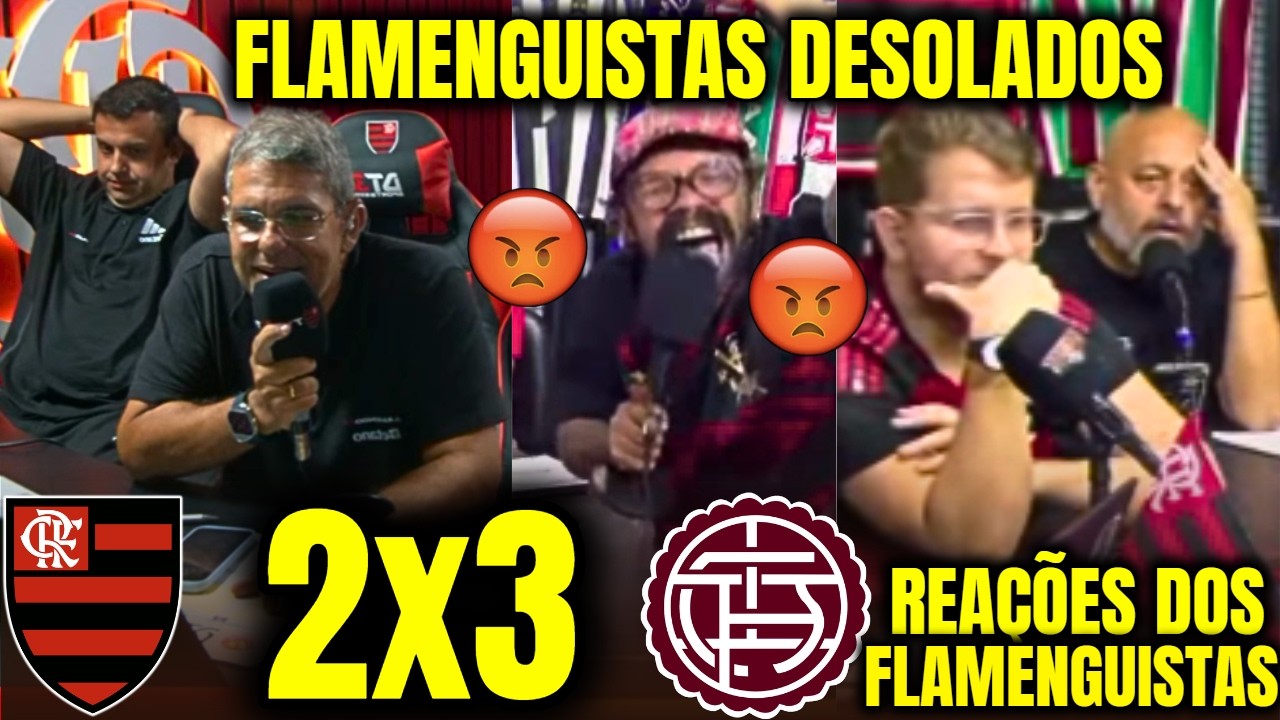REAÇÕES DOS FLAMENGUISTAS INCRÉDULOS ao PERDERM TÍTULO DA RECOPA O LANÚS FLAMENGO 2X3 LANÚS