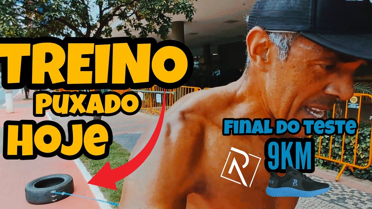  FINALIZANDO ÚLTIMO TESTE COM O TÊNIS PROSPECT COM PNEU treino pesado 57.04KM