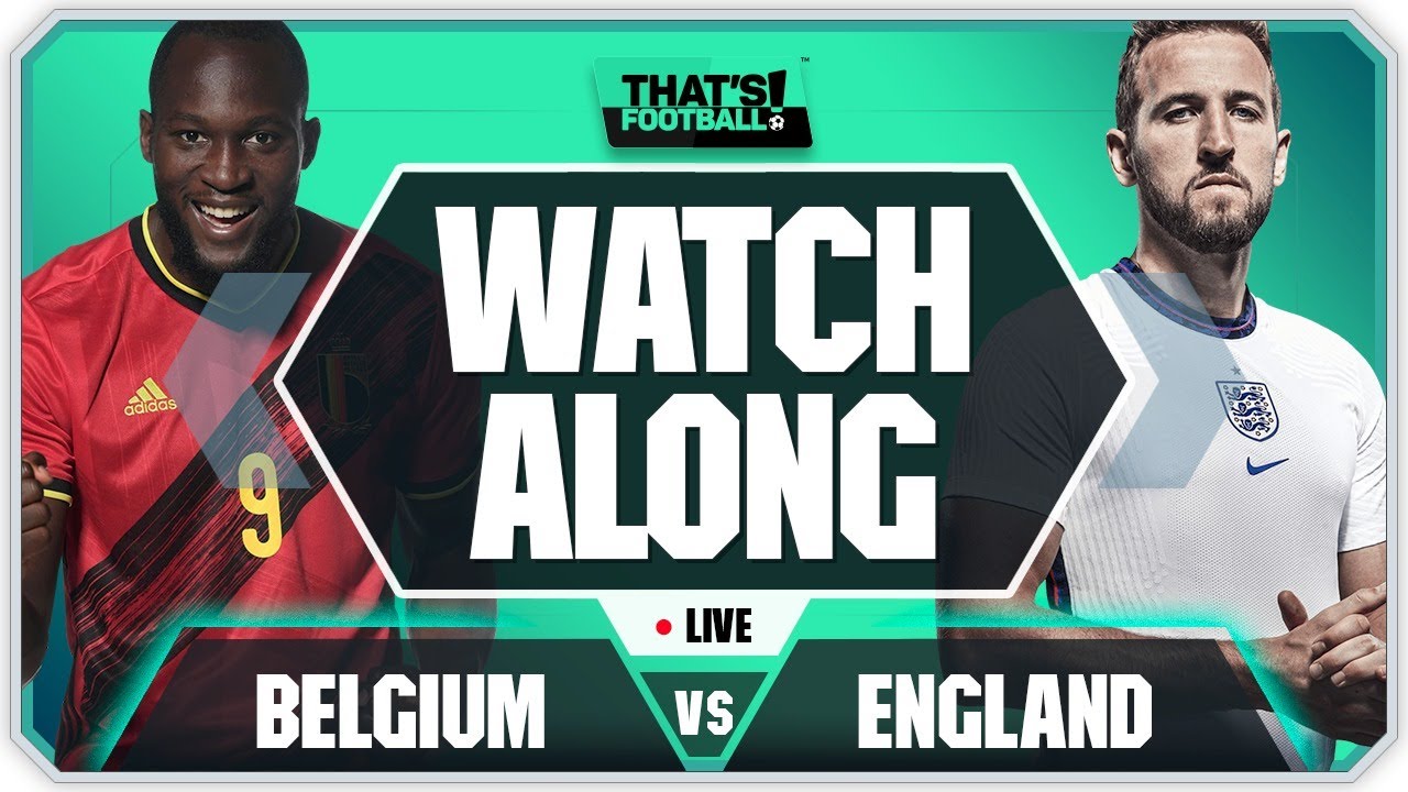 BELGIUM vs ENGLAND LIVE Watchalong with Mark Goldbridge