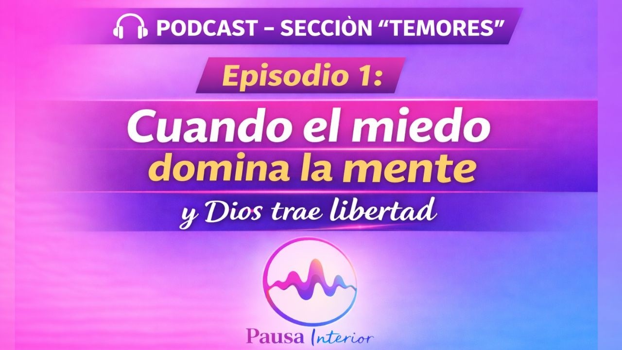 Cuando el miedo controla tu mente (y cómo Dios te da paz) - Pausa Interior