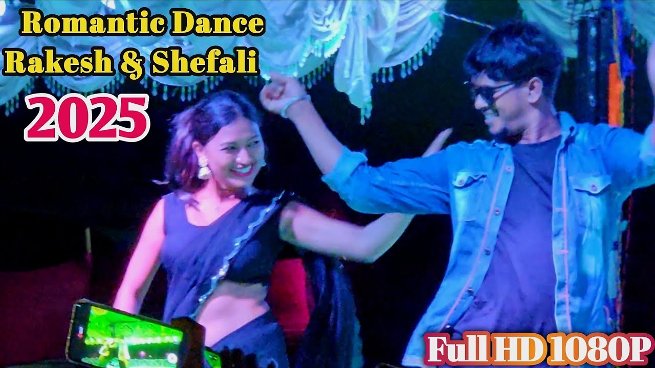   Rakesh & Shefali Romantic Santhali Recording Dance /New Santhali Stage Programe (Sidhukanu Opera)