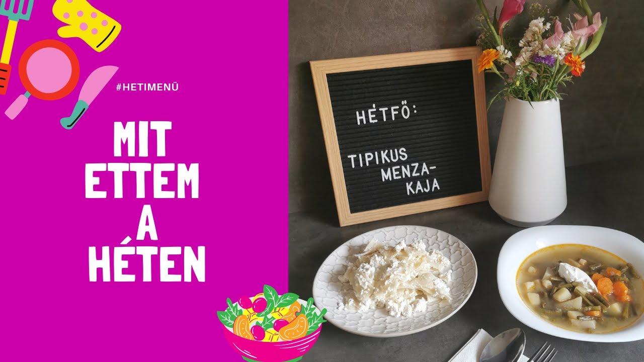 Mit ettem a héten? - egyszerű ebéd ötletek hétköznapokra!