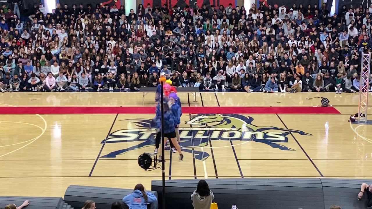 San Juan Hills Dance Production GRAMMYS Winter Pep Rally