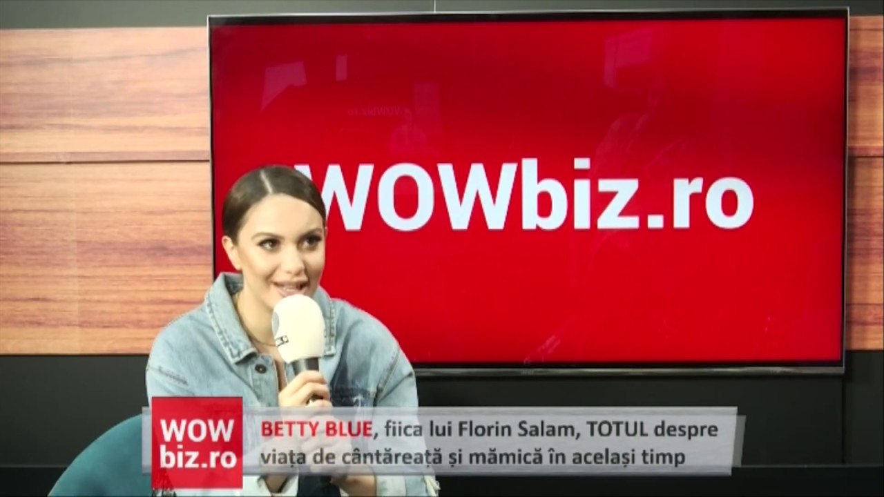 Betty Blue, fiica lui Florin Salam, cum se impaca rolul de cantareata cu cel de mama!