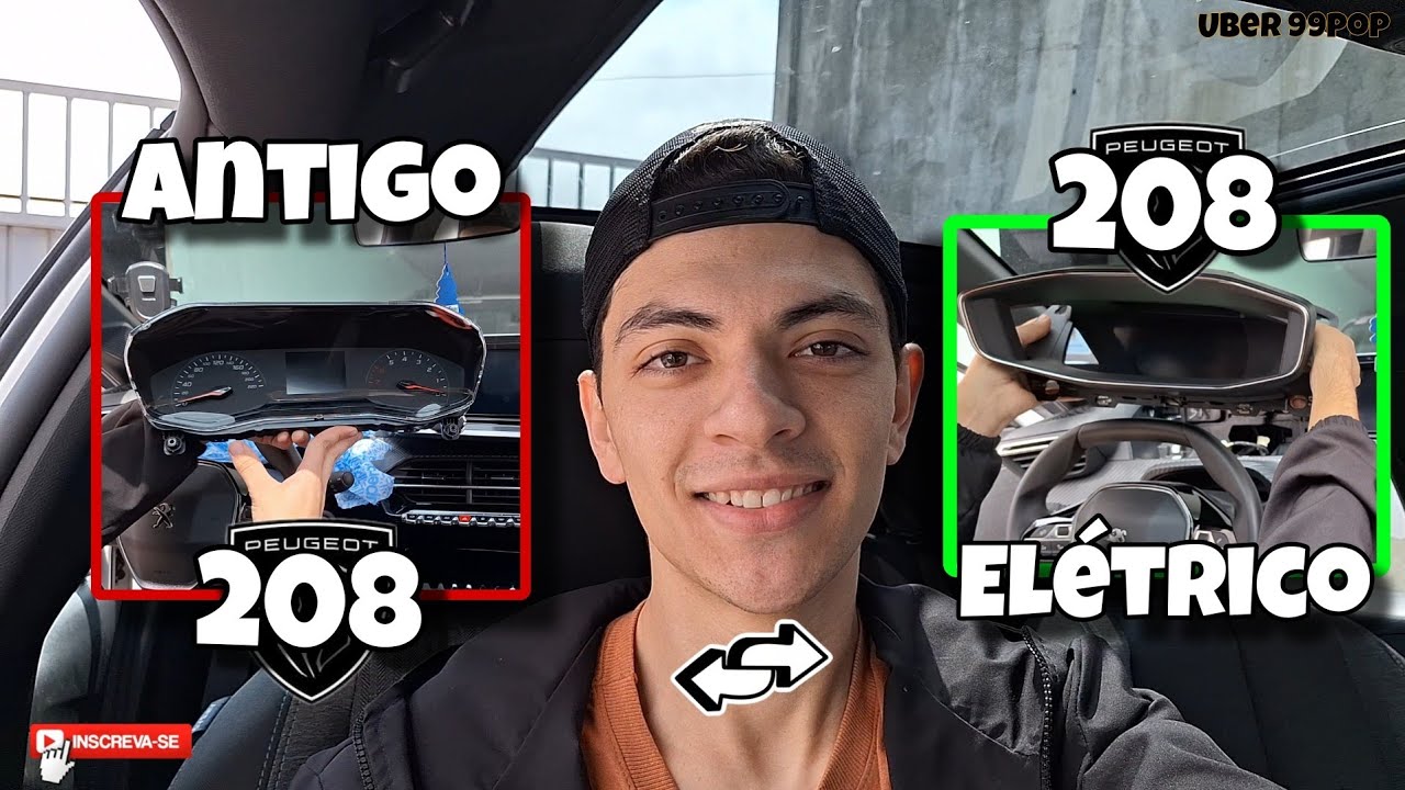 Instalei o Painel Digital 3D no meu Peugeot 208 Style 2024