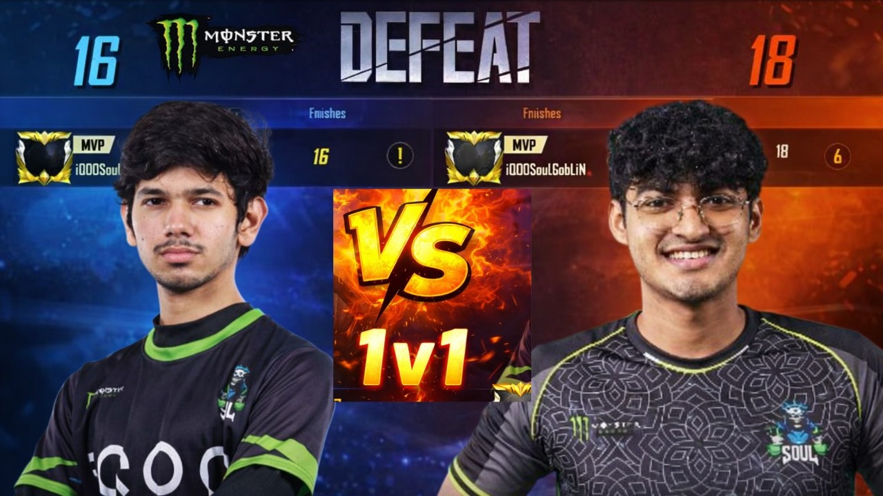 Goblin vs Nakul 1v1 TDM Battle | Nakul Crazy Comback #soul #s8ul #bgmi #bgis