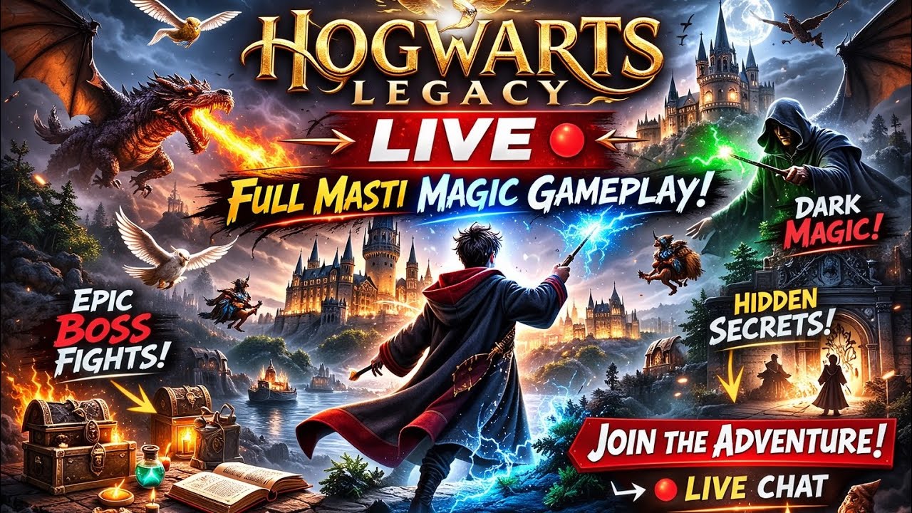 Dark Magic Unlocked 😈 Hogwarts Legacy Live
