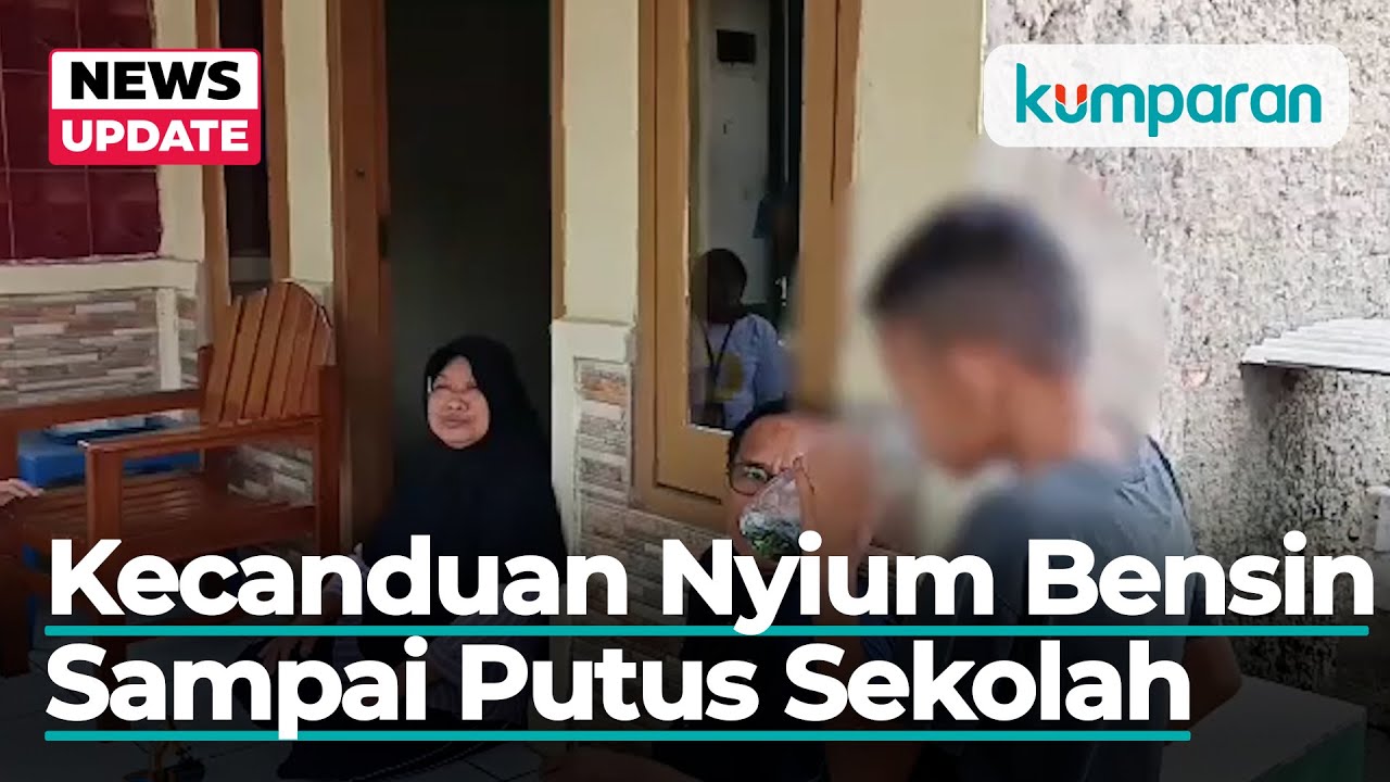 Kecanduan Nyium Bensin, Anak di Purwakarta Putus Sekolah