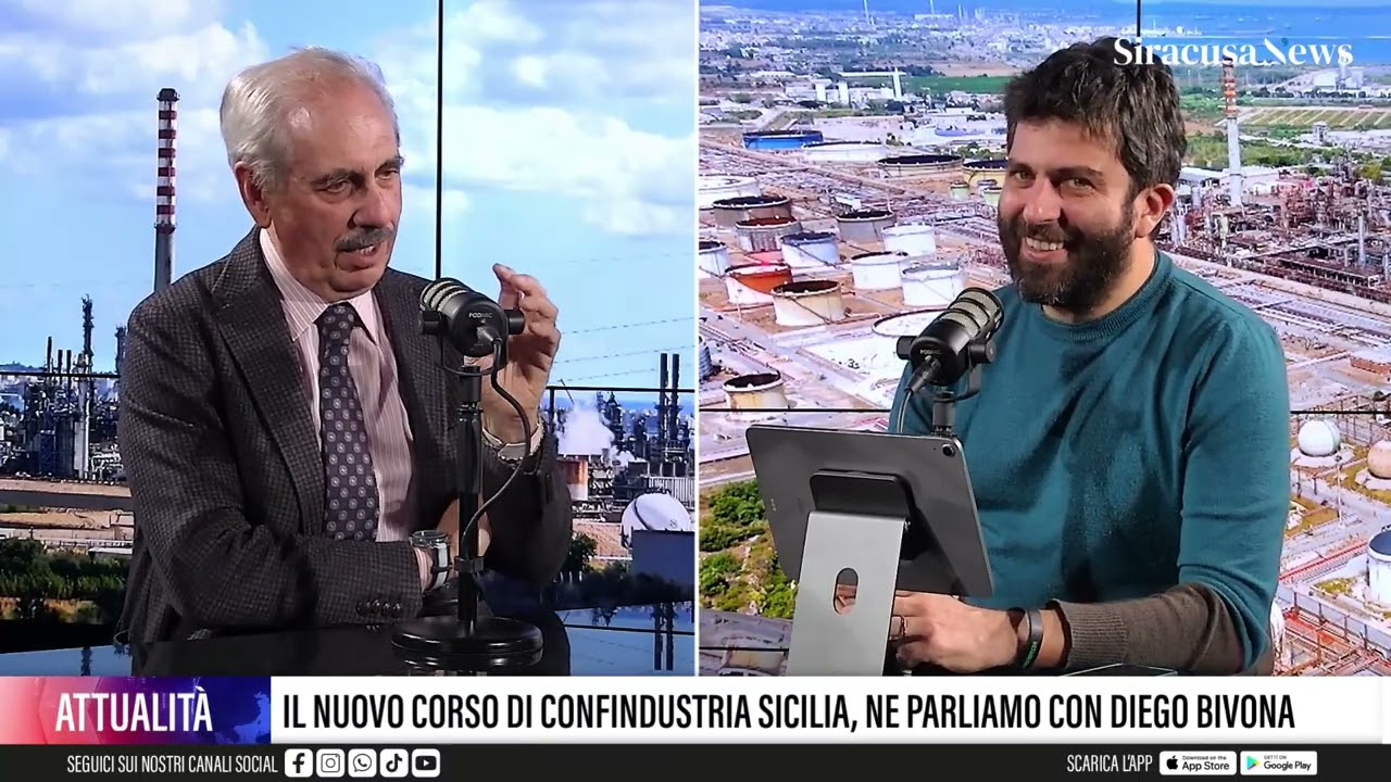 Il nuovo corso di Confindustria Sicilia, ne parliamo con Diego Bivona
