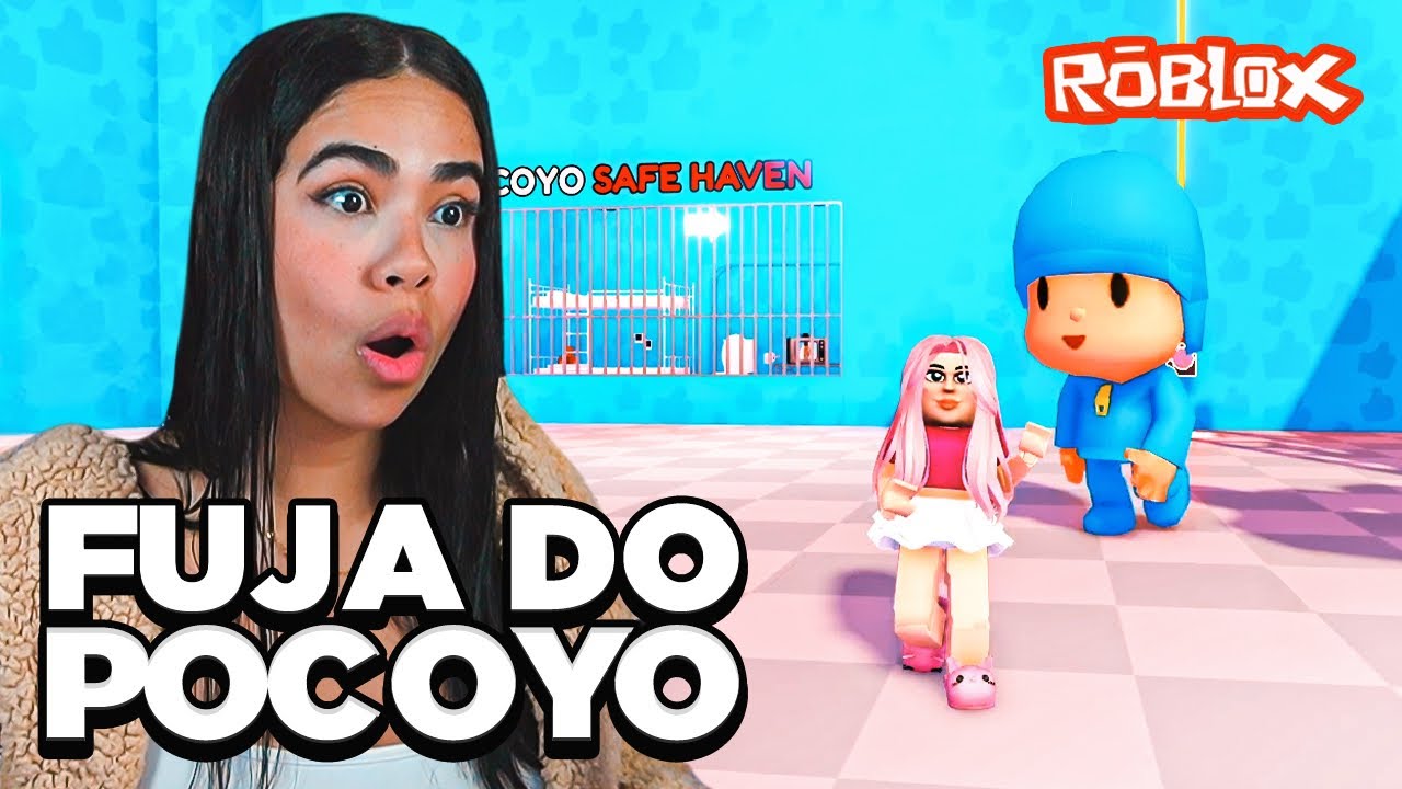 FUJA DA PRISÃO DO POCOYO NO ROBLOX