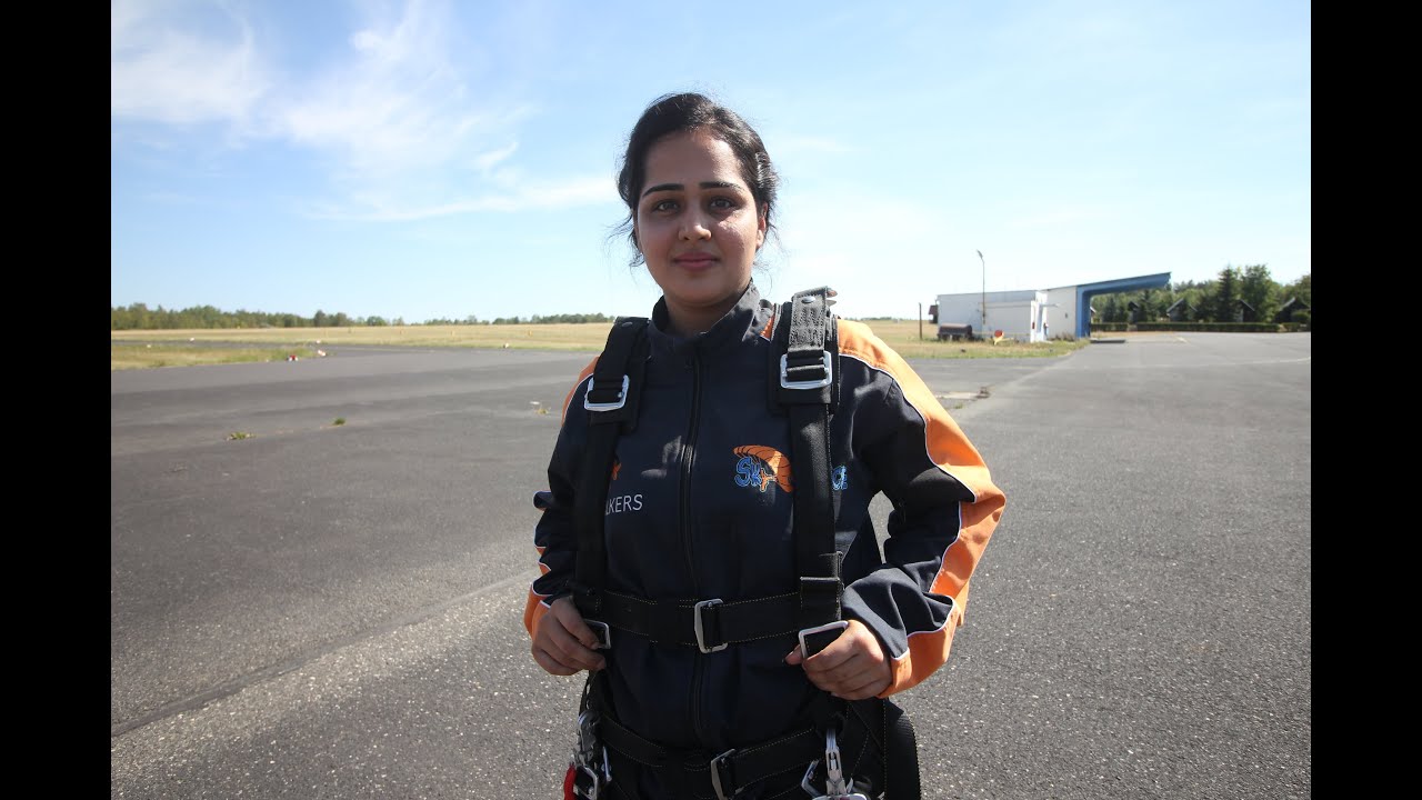 Skydiving in Prague by Haryanvi Girl...