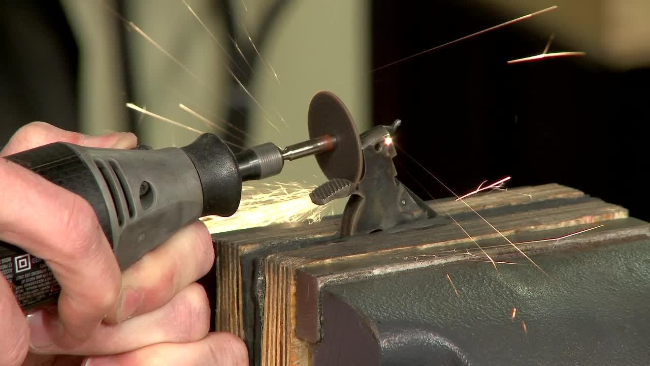 How to Remove the Hammer Spur on a Smith and Wesson Revolver | Smith & Wesson Revolver Project